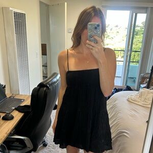 Black ZARA dress with adjustable straps